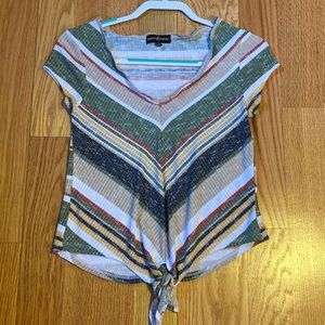 Stripe Top Size Small